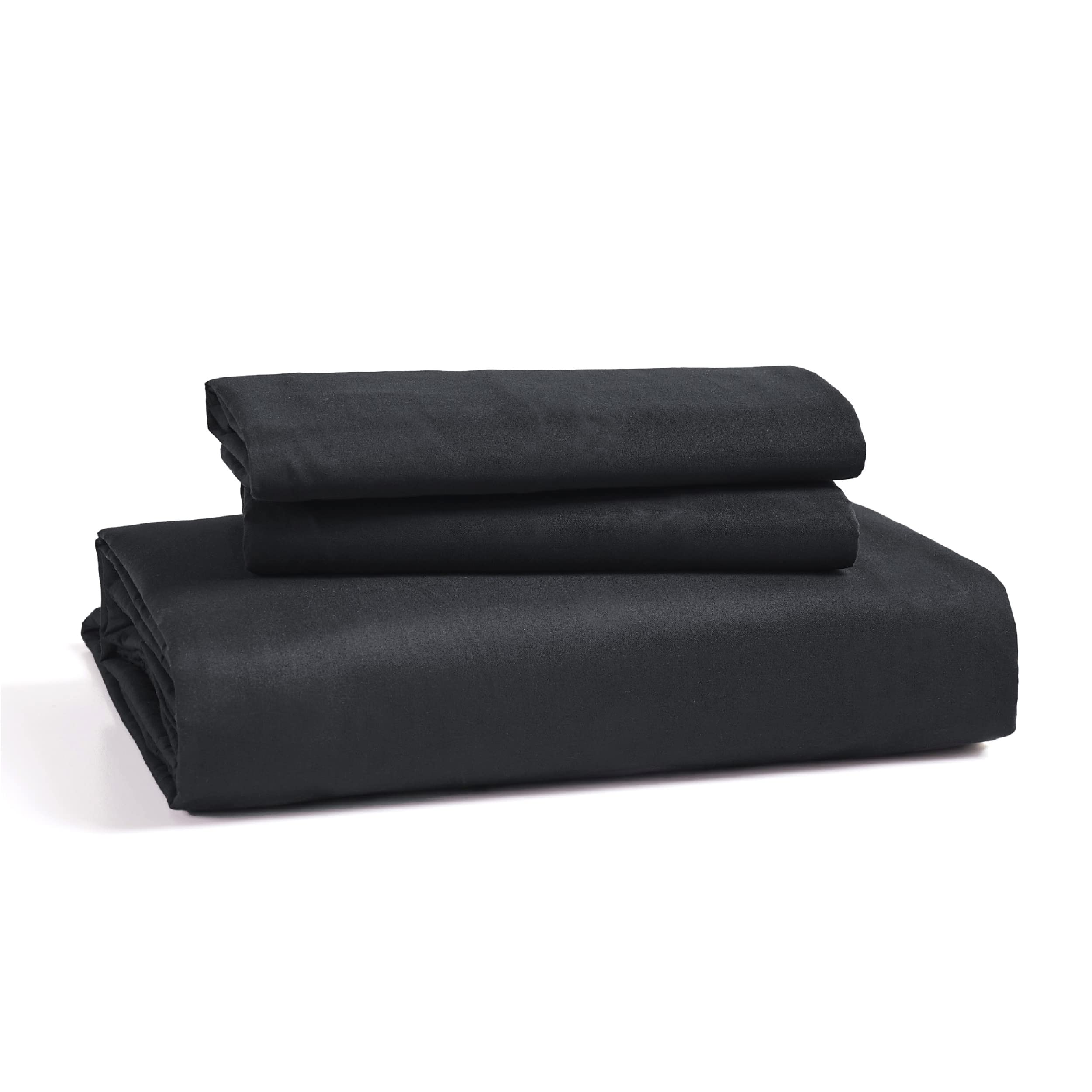 Foto 7 | Funda De Edredón, Tamaño Queen, Suave, Doble Cepillada, Negra - Venta Internacional.