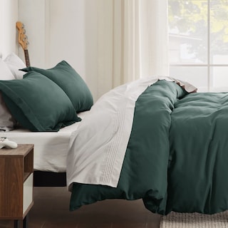 Foto 5 | Juego de Fundas de Edredón Bedsure para 1 o 2 Camas Individuales Talla XL Verde Bosque - Venta Internacional