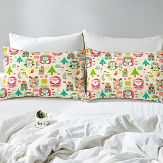Foto 4 | Funda Nórdica Feelyou Christmas Santa Claus Snowman Queen - Venta Internacional.