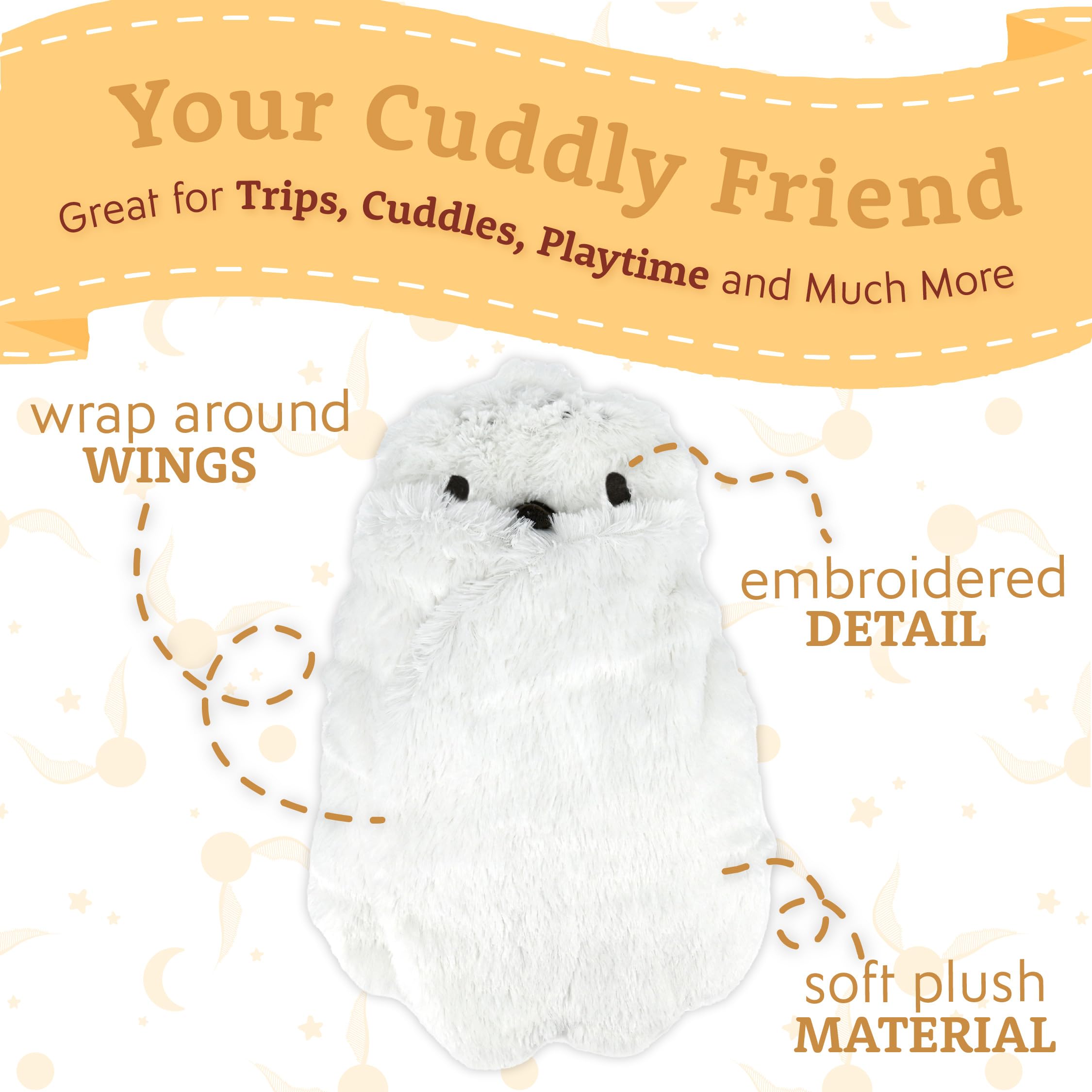 Foto 4 pulgar | Manta De Seguridad Kids Preferred Harry Potter Hedwig Baby - Venta Internacional.