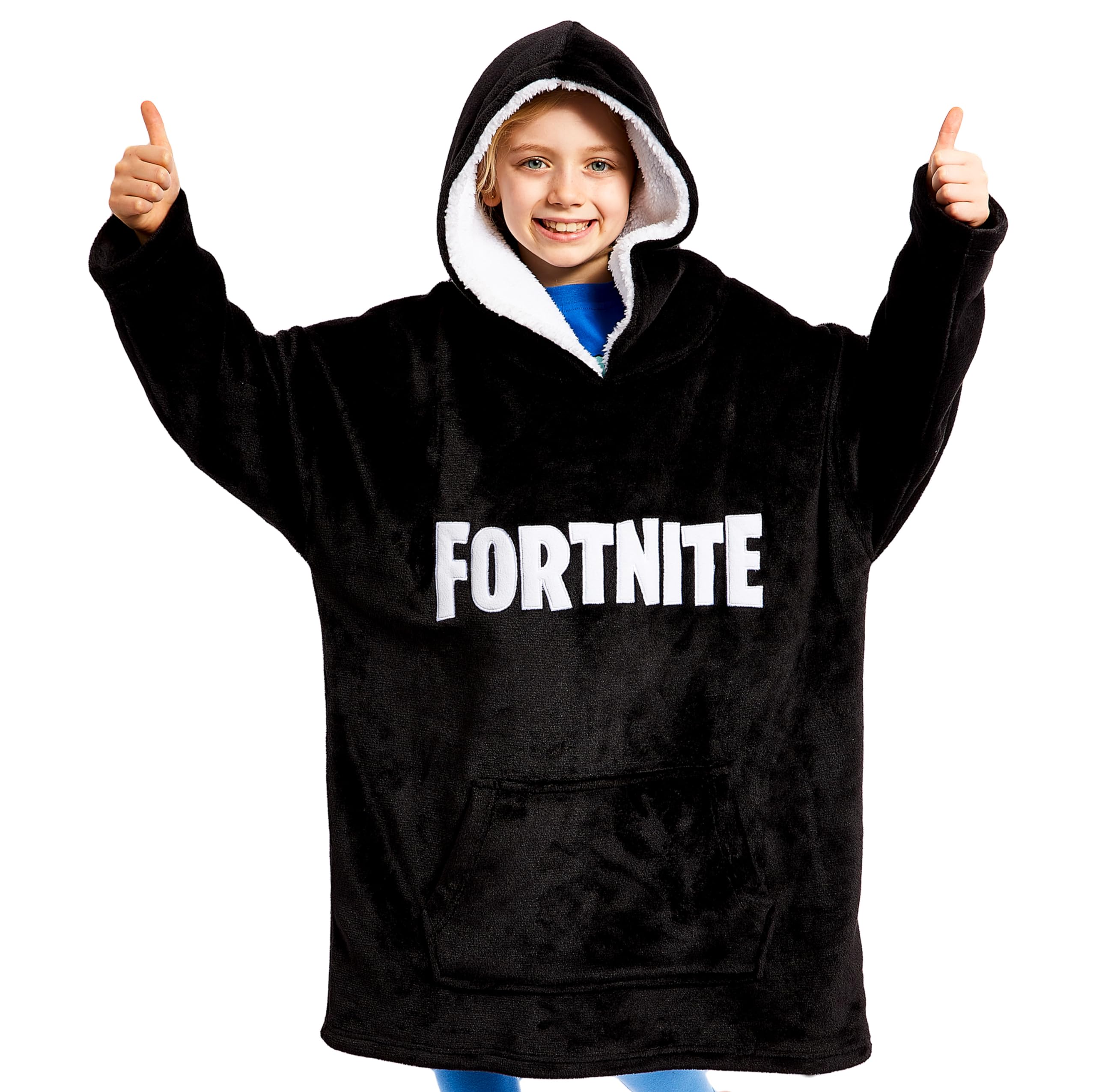 Foto 2 pulgar | Sudadera Con Capucha Fortnite Para Niños Y Adolescentes Mayores De 14 Años, Forro Polar Portátil - Venta Internacional