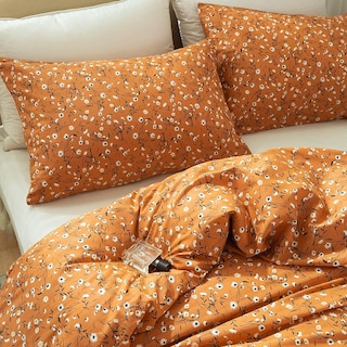 Foto 4 | Juego De Fundas De Edredón Lifetb Cotton Floral Queen Con 2 Fundas De Almohada - Venta Internacional.
