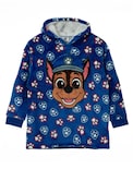 Manta Portátil Con Capucha Paw Patrol Para Niños, Forro Polar Blue Chase - Venta Internacional.