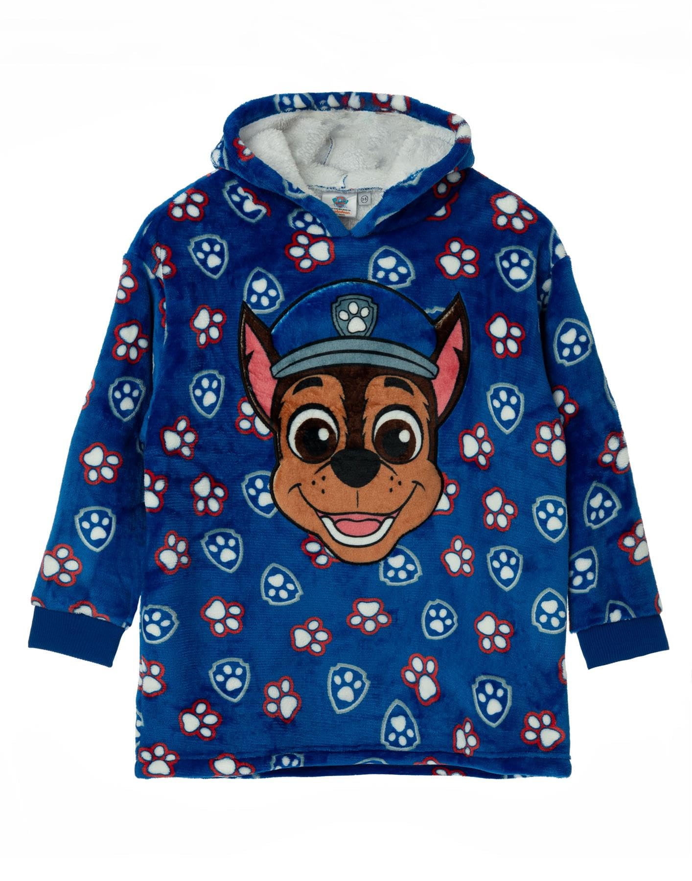 Foto 2 pulgar | Manta Portátil Con Capucha Paw Patrol Para Niños, Forro Polar Blue Chase - Venta Internacional.