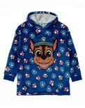 Manta Portátil Con Capucha Paw Patrol Para Niños, Forro Polar Blue Chase - Venta Internacional.