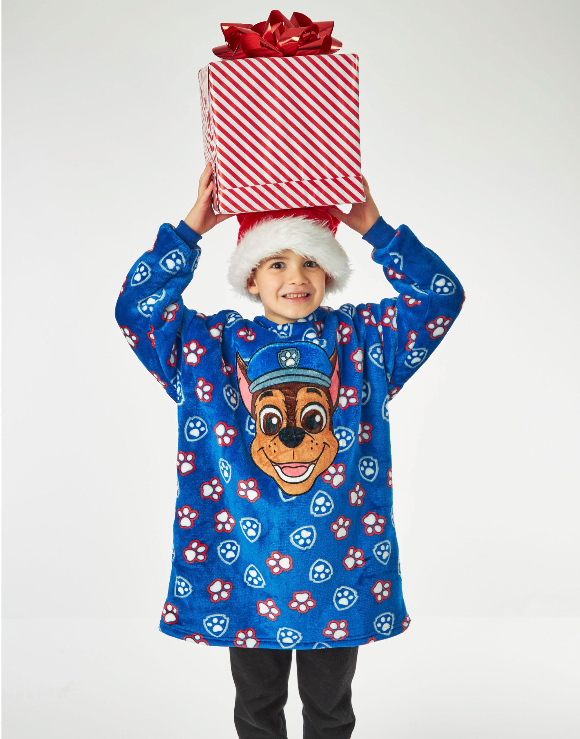 Foto 3 pulgar | Manta Portátil Con Capucha Paw Patrol Para Niños, Forro Polar Blue Chase - Venta Internacional.