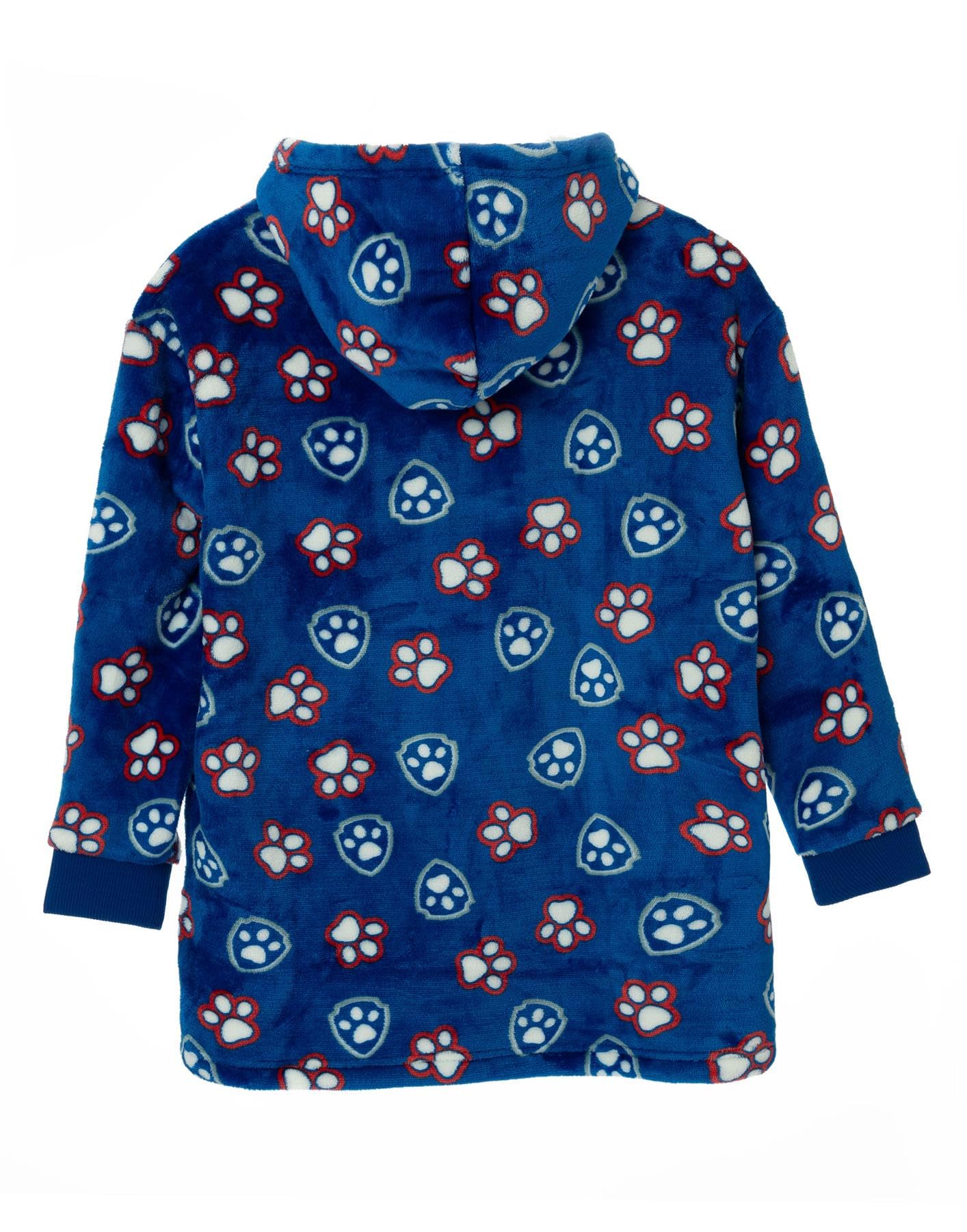 Foto 4 | Manta Portátil Con Capucha Paw Patrol Para Niños, Forro Polar Blue Chase - Venta Internacional.