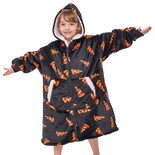 Sudadera Portátil Con Capucha Joywoo Para Niños, Pizza Sherpa, Niña Y Niño - Venta Internacional.