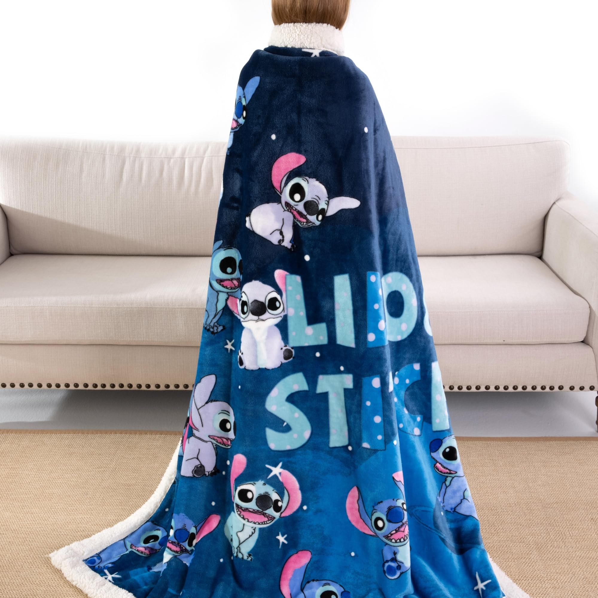 Foto 3 pulgar | Manta De Franela Sherpa Para Niños Cosusket, 130 X 150 Cm - Venta Internacional.