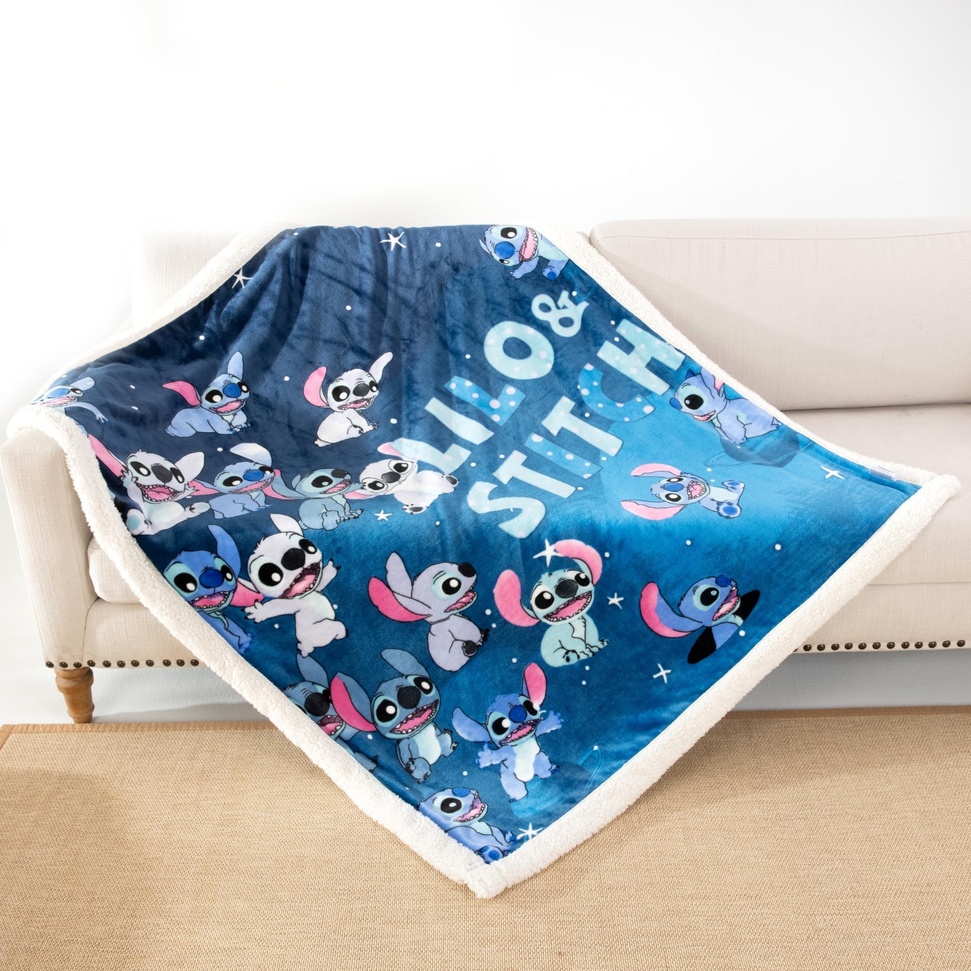Foto 5 pulgar | Manta De Franela Sherpa Para Niños Cosusket, 130 X 150 Cm - Venta Internacional.