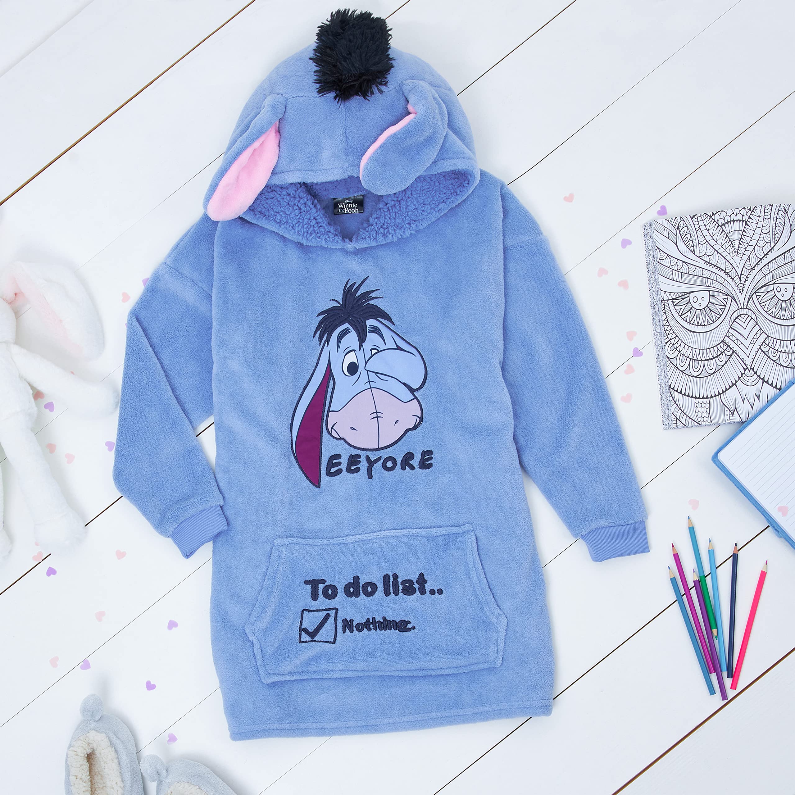 Foto 3 pulgar | Manta con Capucha Disney - Venta Internacional