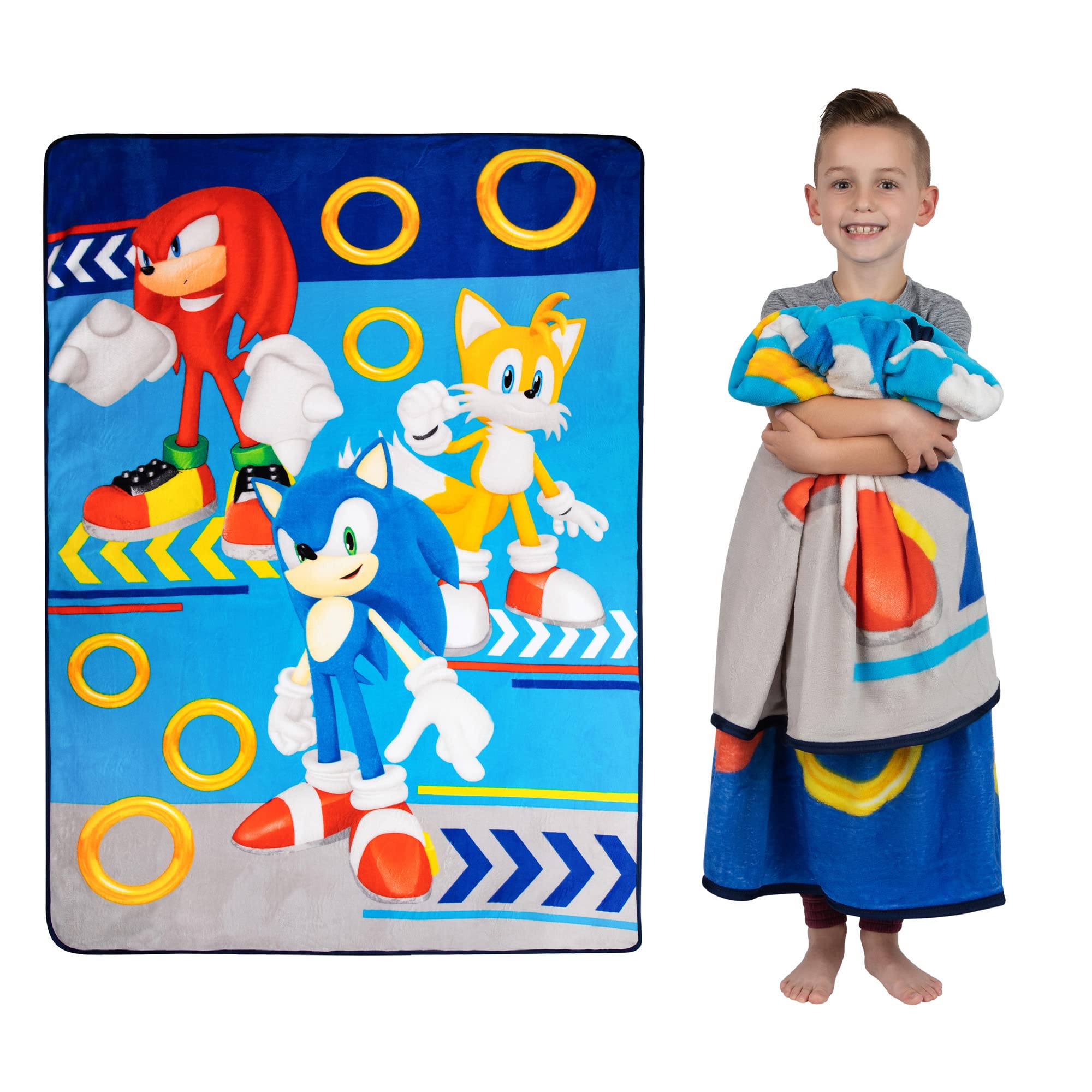 Foto 2 pulgar | Manta Franco Super Soft De Felpa Micro Raschel Sonic 160 X 230 Cm - Venta Internacional.