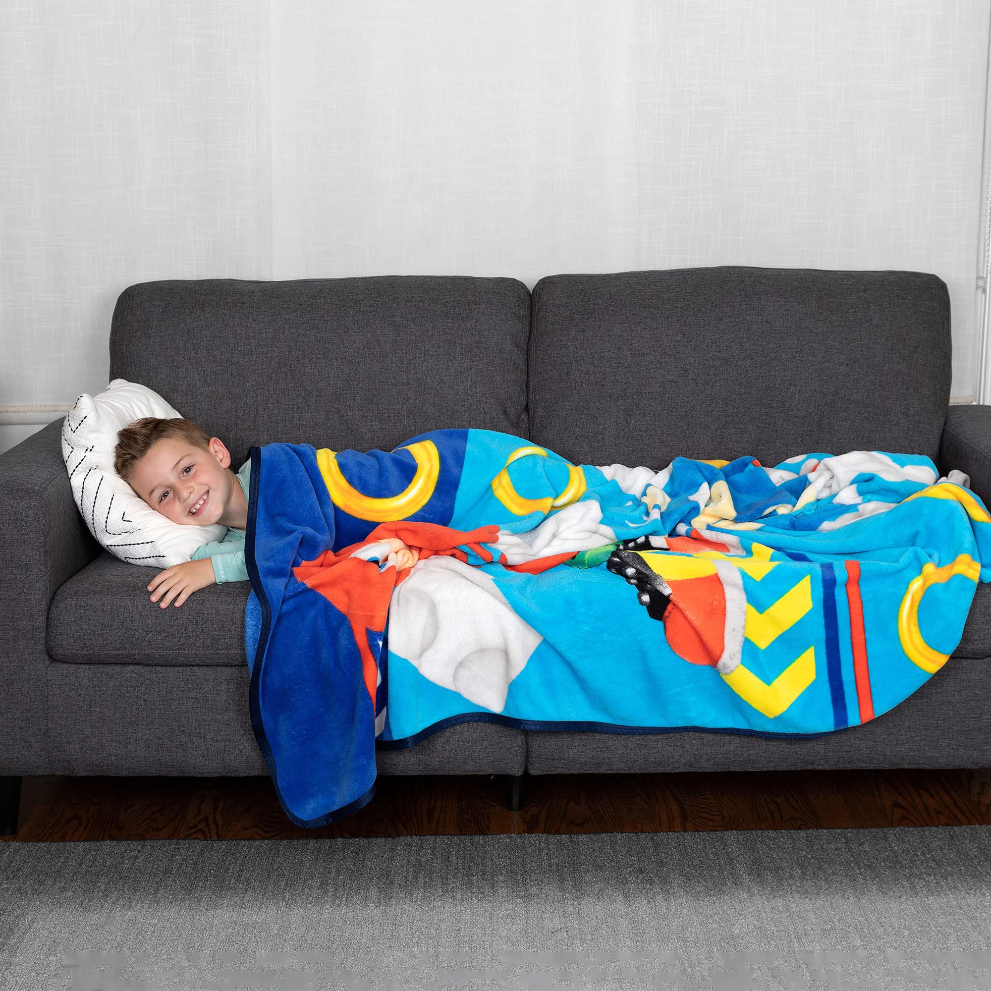 Foto 3 pulgar | Manta Franco Super Soft De Felpa Micro Raschel Sonic 160 X 230 Cm - Venta Internacional.