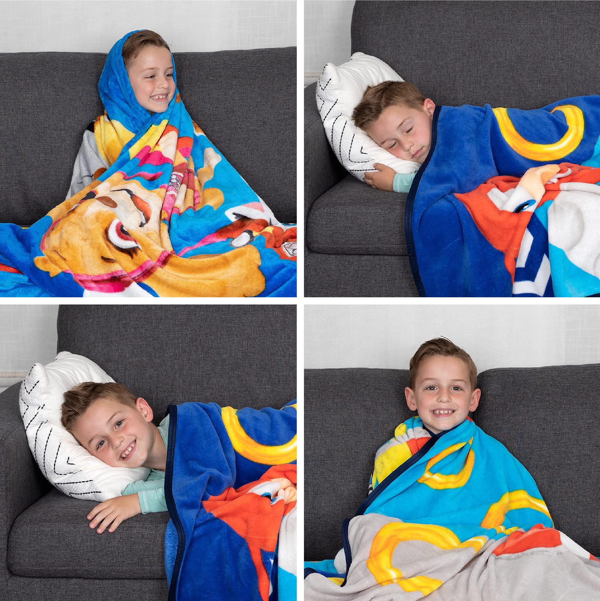 Foto 5 | Manta Franco Super Soft De Felpa Micro Raschel Sonic 160 X 230 Cm - Venta Internacional.