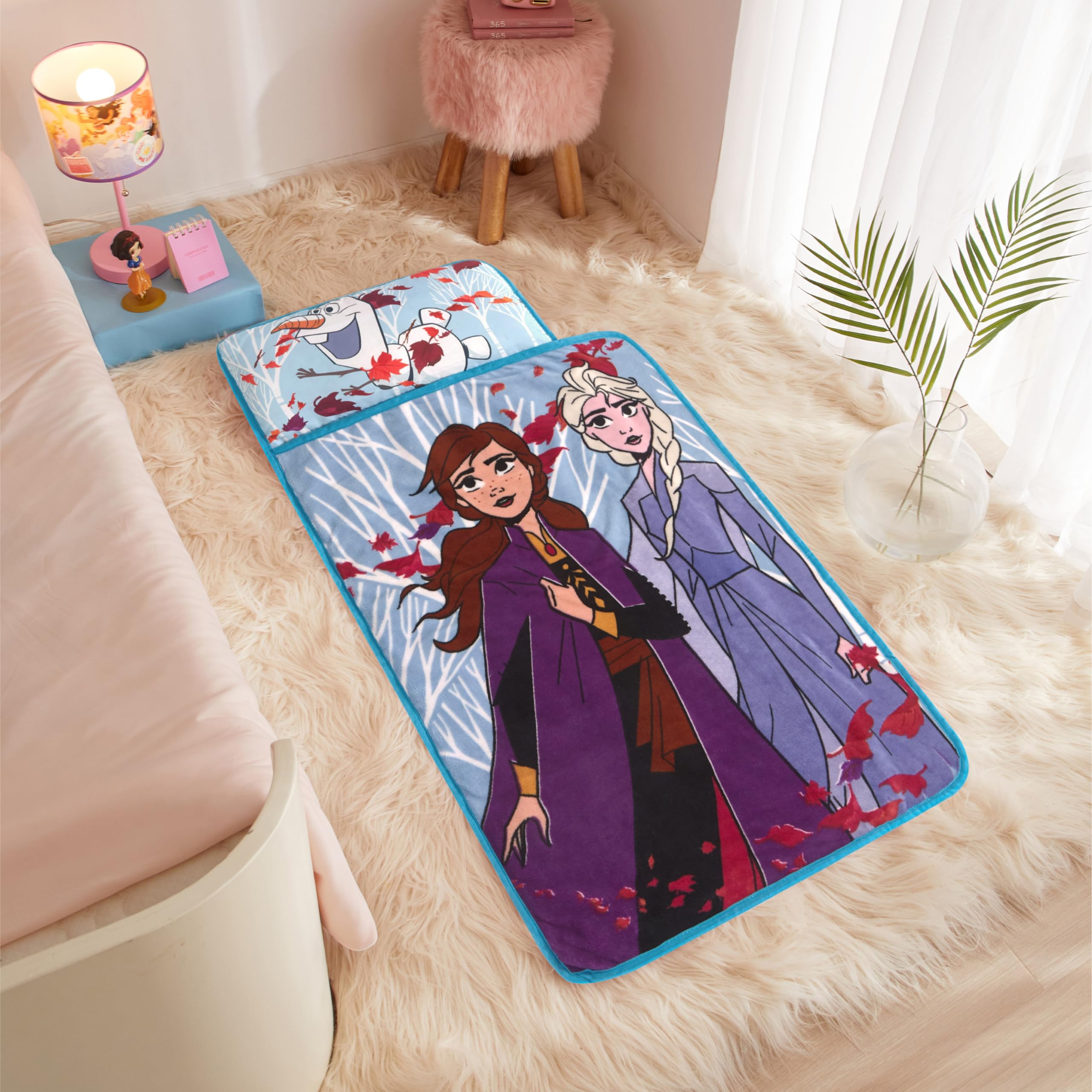Foto 8 pulgar | Nap Mat Idea Nuova Disney Frozen 2 Supersuave Con Almohada - Venta Internacional.