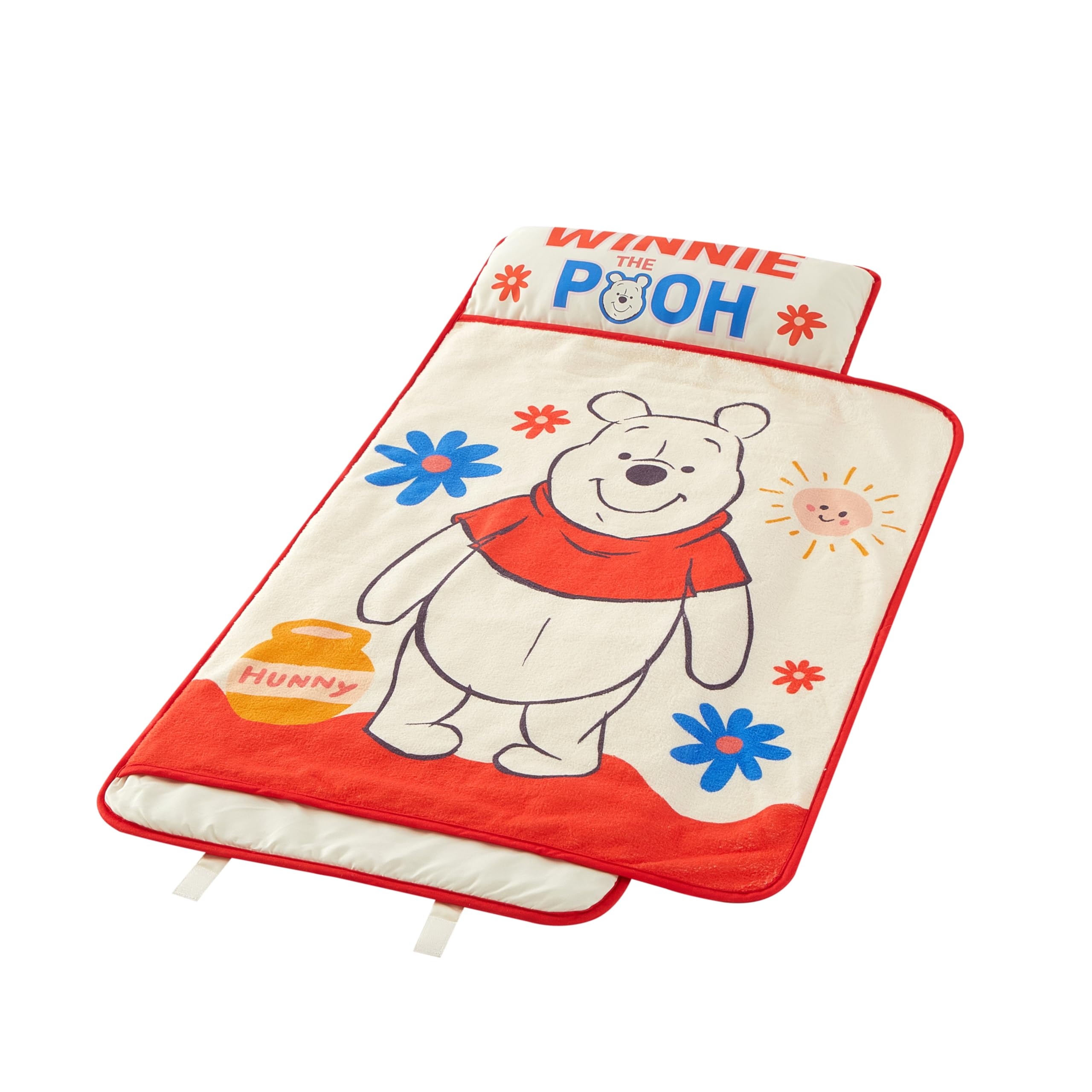 Foto 2 pulgar | Alfombrilla Acolchada Para Niños Pequeños Con Diseño De Winnie The Pooh De Disney Y Manta - Venta Internacional.