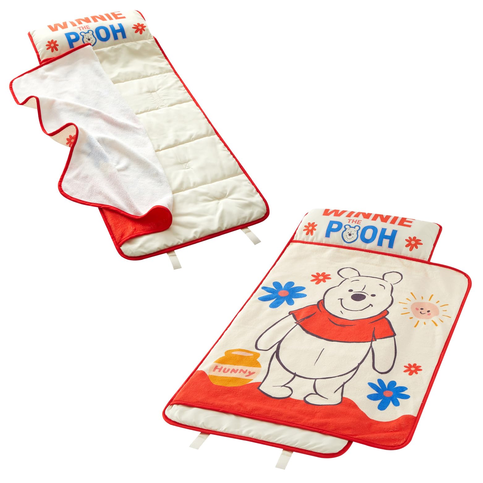 Foto 5 pulgar | Alfombrilla Acolchada Para Niños Pequeños Con Diseño De Winnie The Pooh De Disney Y Manta - Venta Internacional.
