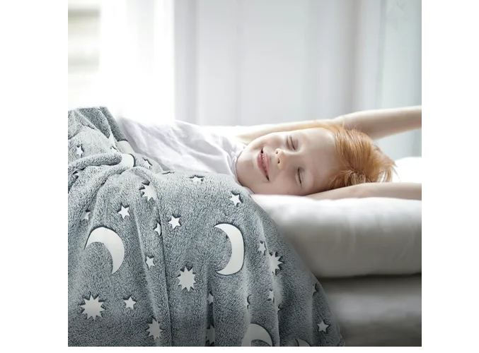 Foto 5 pulgar | Xtellar Cobija Mágica Para Niños  Frazada Brilla En La Oscuridad - Una Aventura Nocturna Lúdica
