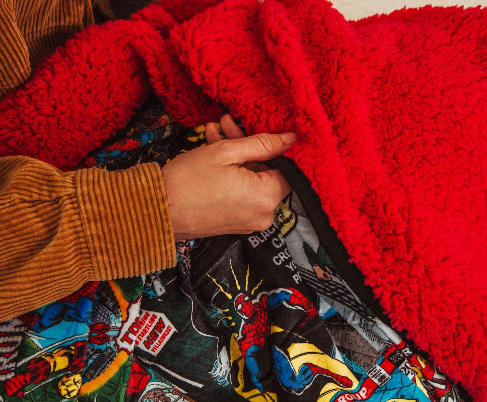 Foto 6 pulgar | Throw Blanket Edición Especial Del 60 Aniversario De Spider-man - Venta Internacional.