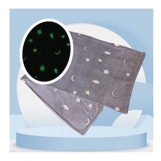Foto 1 | Manta Gris Brillante Para Bebés Y Niños - Venta Internacional.