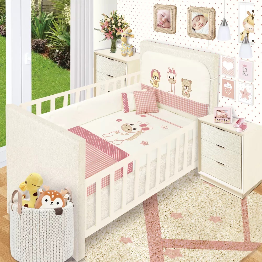 Set Edredon Cuna Cama Corral Baby Baby Unisex