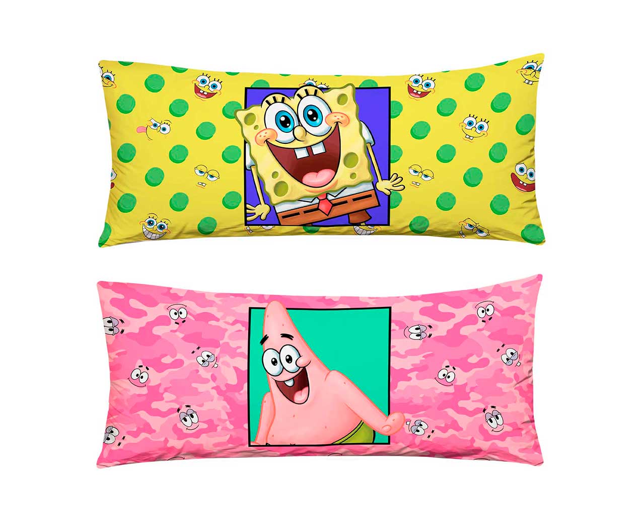 Foto 3 pulgar | Almohada Súper Jumbo Bob Esponja Square Pants