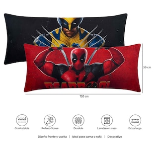 Foto 7 | Almohada Súper Jumbo Deadpool Rebels