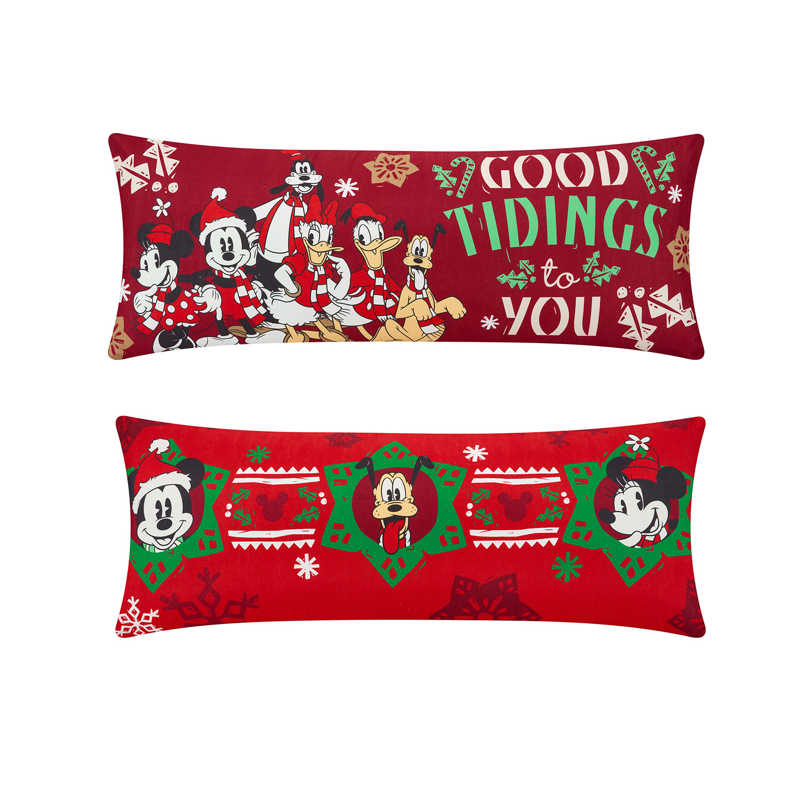 Foto 2 pulgar | Almohada Súper Jumbo Mickey Navidad Good