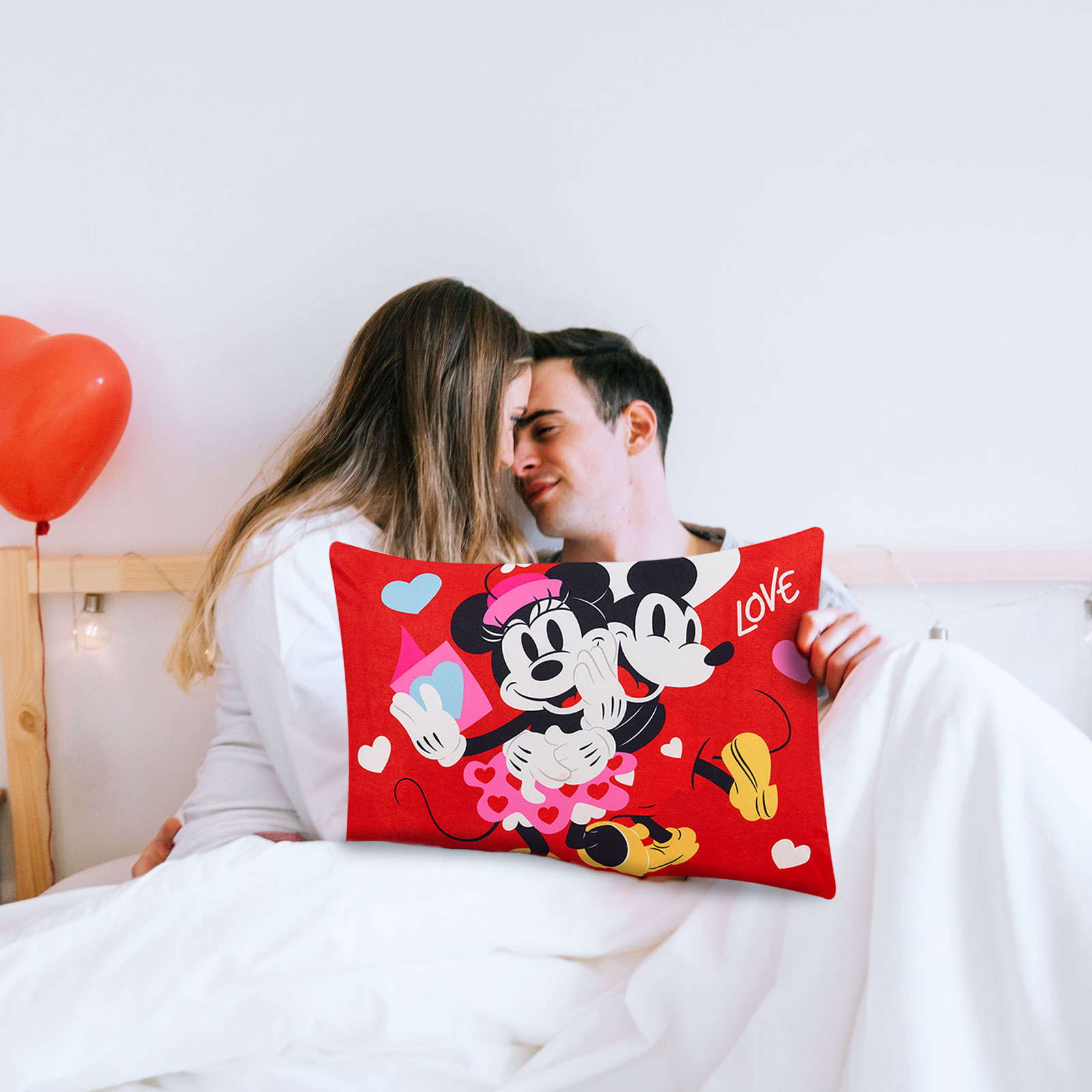 Foto 5 | Almohada Reversible Mickey Cupido