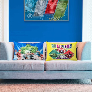 Foto 3 | Almohada Reversible Avengers Escudos