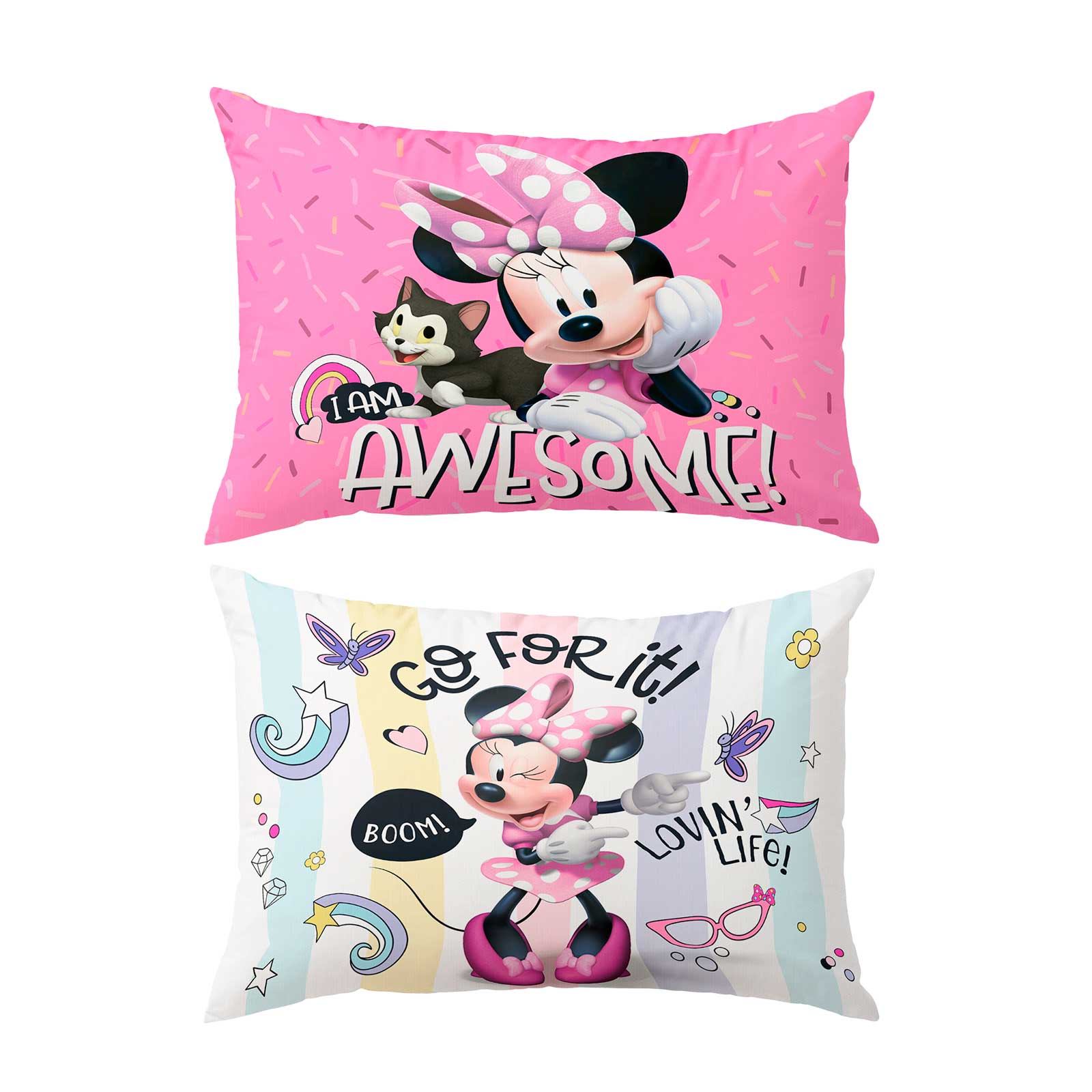 Almohada Reversible Minnie Go