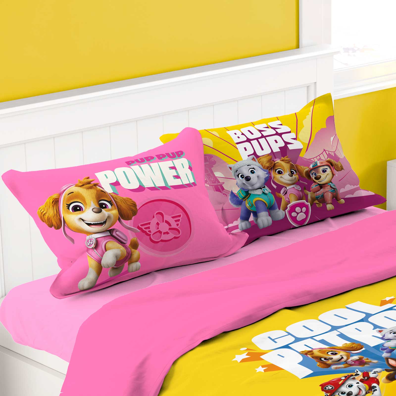 Foto 4 pulgar | Almohada Reversible Paw Patrol Boss