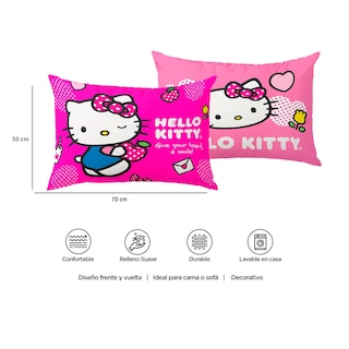 Foto 5 | Almohada Reversible Hello Kitty Give