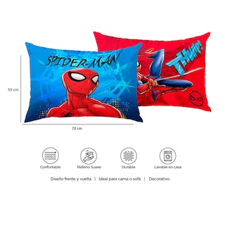 Foto 4 | Almohada Reversible Spider Man Hit