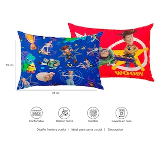 Foto 5 | Almohada Reversible Toy Story Estilo