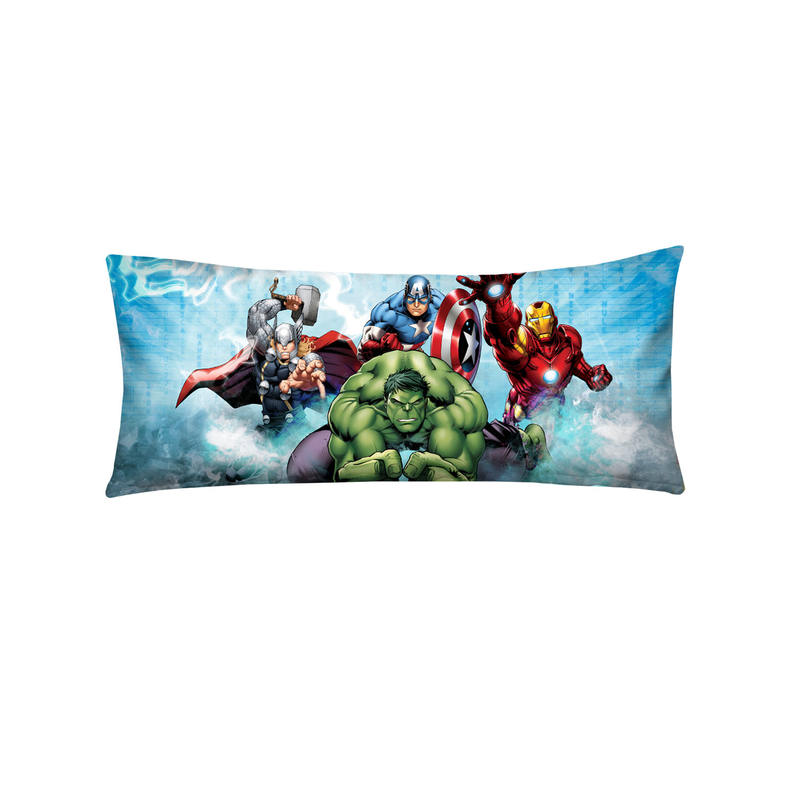 Foto 4 pulgar | Almohada Súper Jumbo Avengers Protection