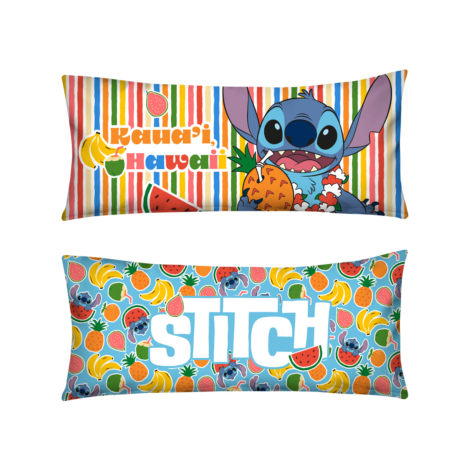 Almohada Súper Jumbo Stitch Hawaii