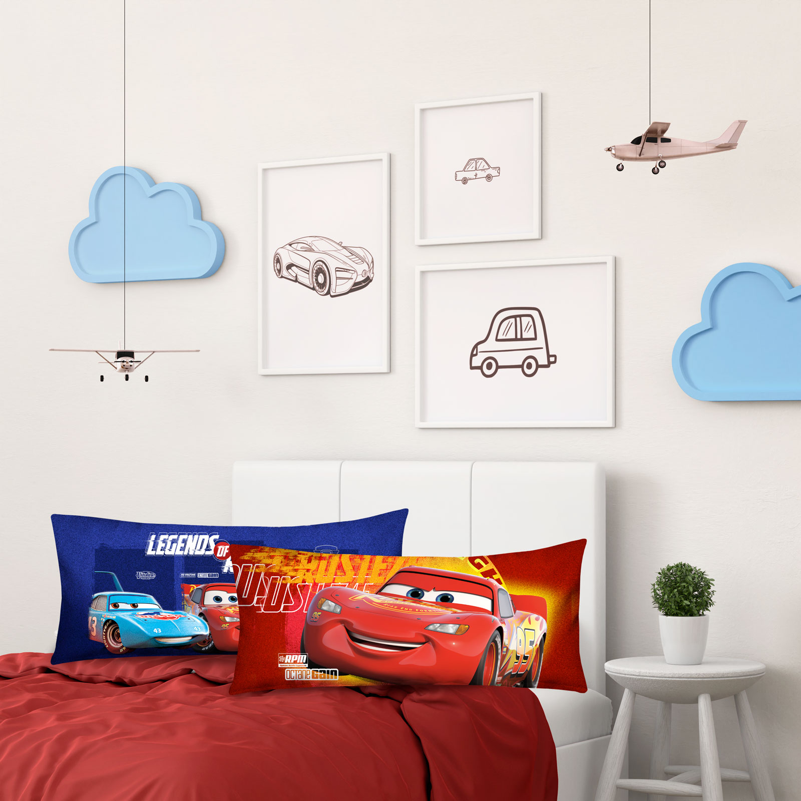 Foto 2 | Almohada Súper Jumbo Cars Legends