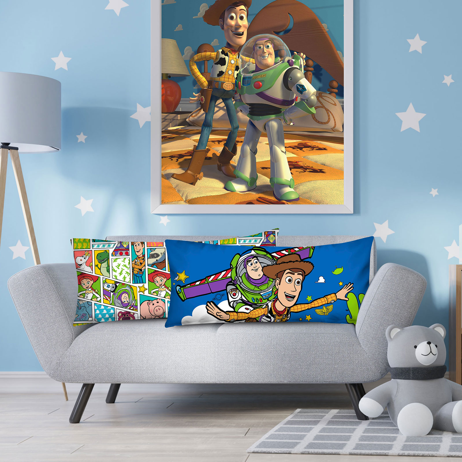 Foto 2 | Almohada Súper Jumbo Toy Story Cómic