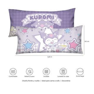 Foto 8 | Almohada Súper Jumbo Kuromi Book