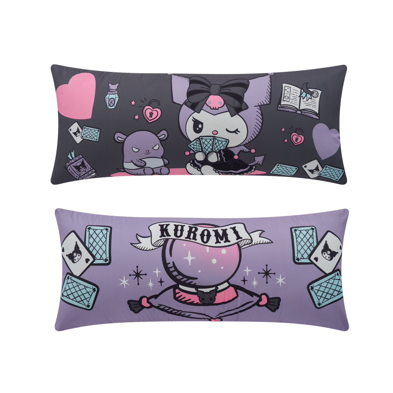 Foto 2 pulgar | Almohada Súper Jumbo Kuromi Cards