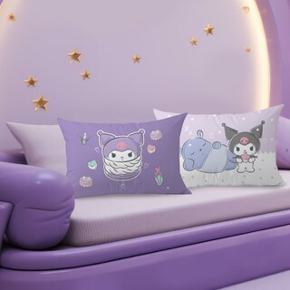 Foto 4 | Almohada Reversible Kuromi Stars
