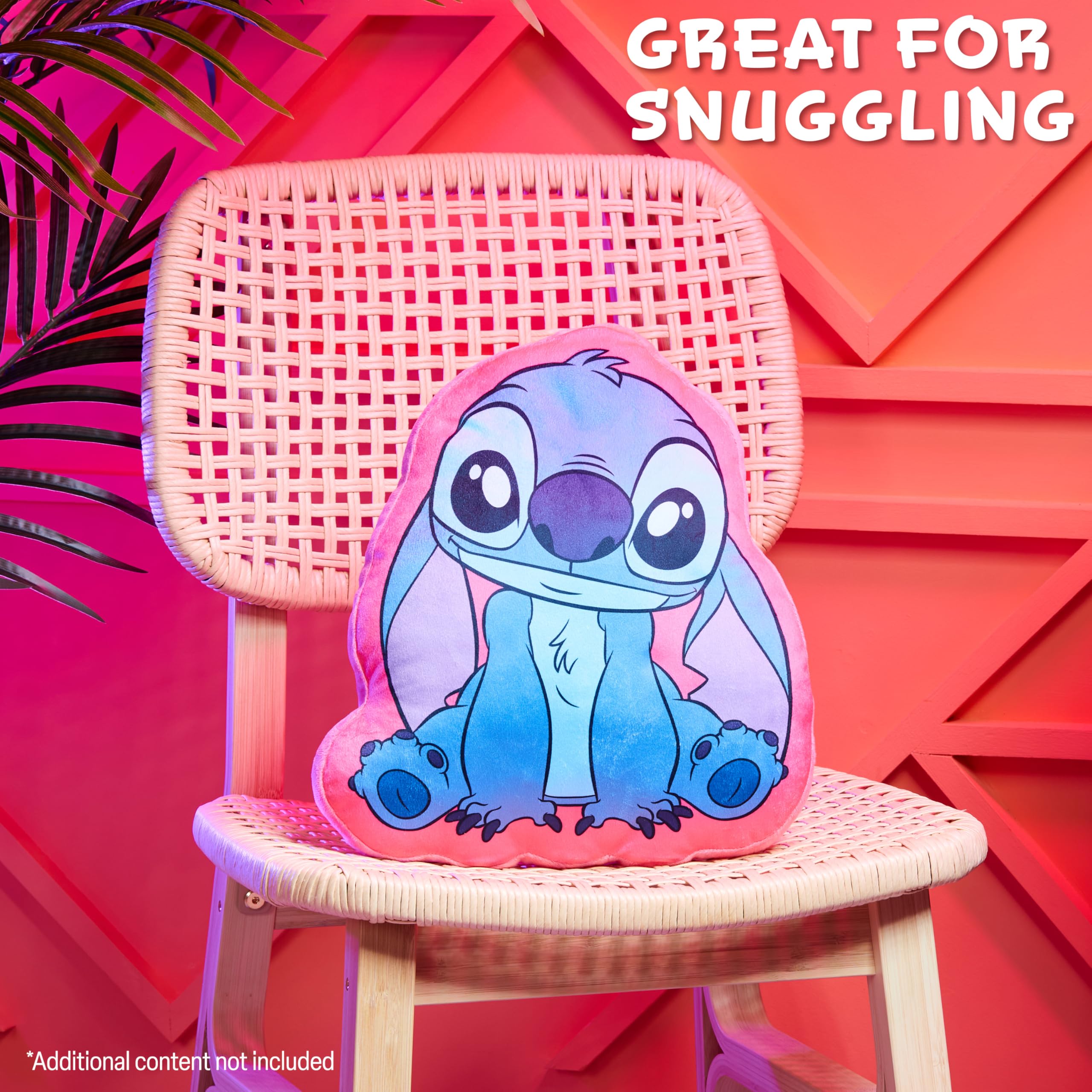 Foto 3 pulgar | Cojín De Cojín De Felpa Disney Stitch 3d Para Cama, Viajes Y Niños - Venta Internacional.