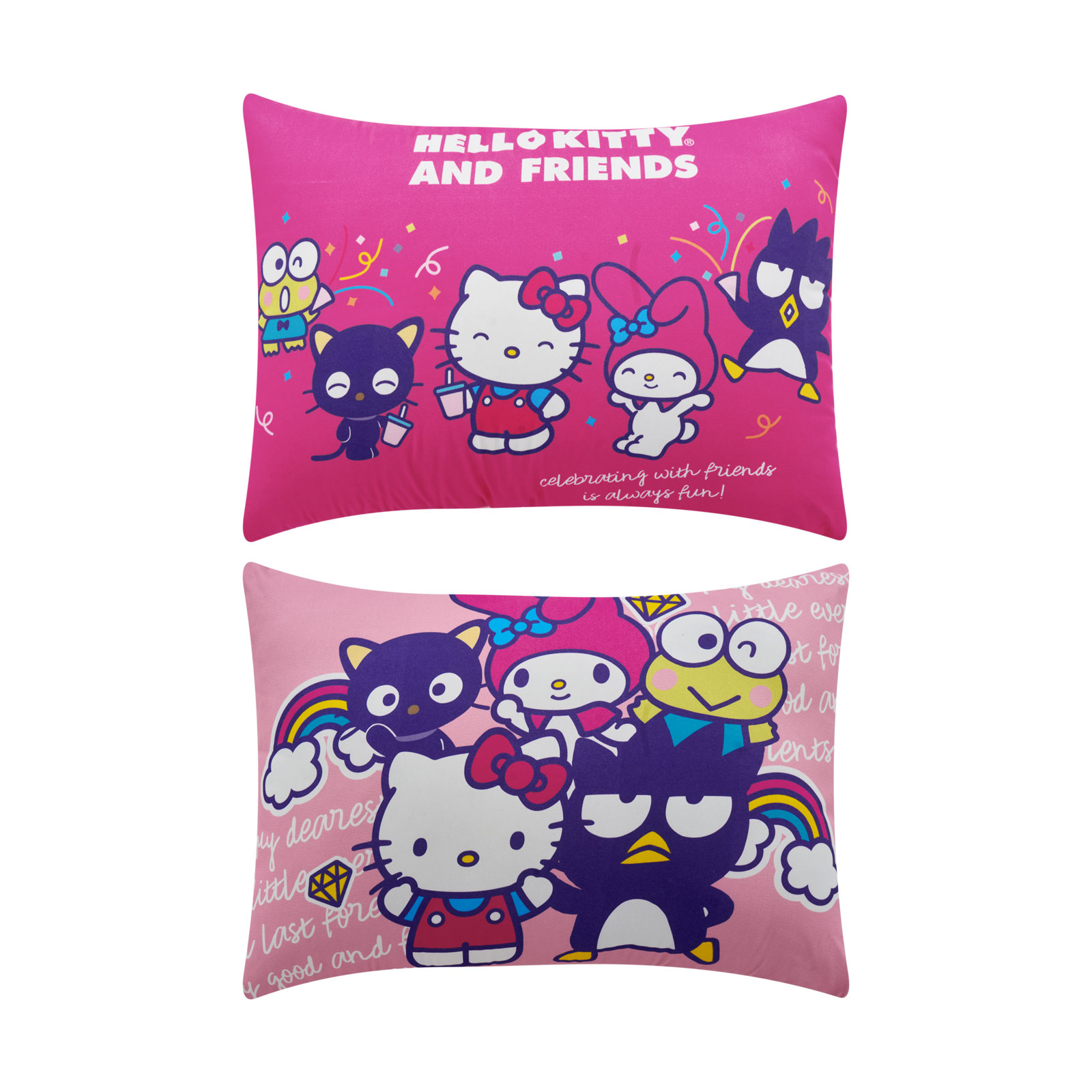 Almohada Reversible Hello Kitty Friends