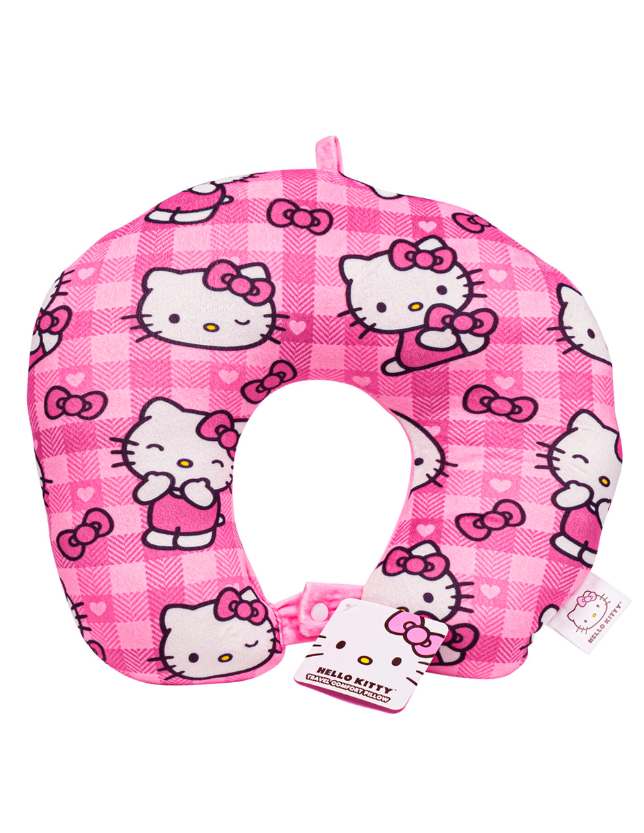 Foto 2 pulgar | Almohada Infantil De Viaje Cuello Forma De U Hello Kitty
