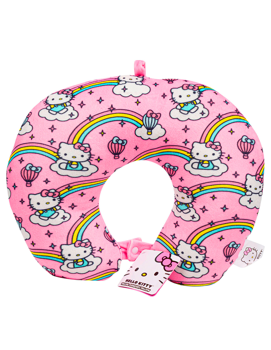 Foto 2 pulgar | Almohada Infantil De Viaje Cuello Forma De U Hello Kitty
