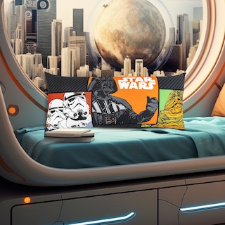 Foto 4 | Almohada Súper Jumbo Star Wars Force
