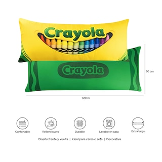 Foto 5 | Almohada Súper Jumbo Crayola Playful