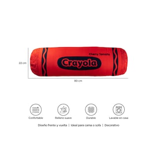 Foto 4 | Almohada Forma De Crayola Rojo