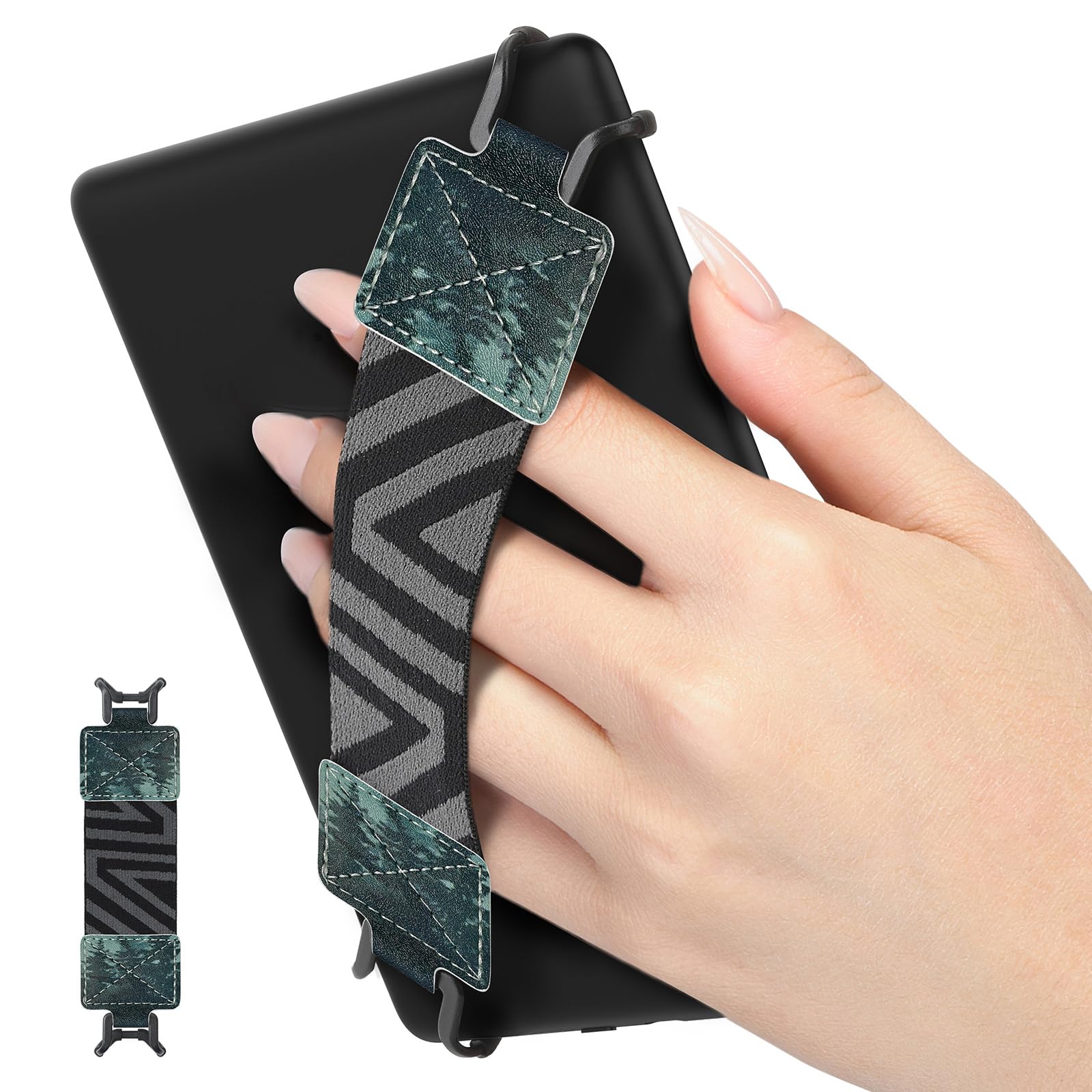 Foto 2 pulgar | Correa De Mano Moko Security Para Lectores Electrónicos Kindle De 6 A 8 Pulgadas, Color Verde - Venta Internacional.